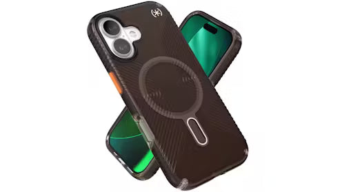 Quikcell Speck Presidio Lux Grip Case for Apple iPhone 17 – Matte Orange Luxury Protective Cover