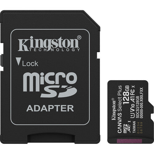 Kingston Canvas G3 microSDXC Memory Card 128GB