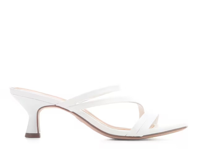 Soda Denali Women's White PU Dress Sandal