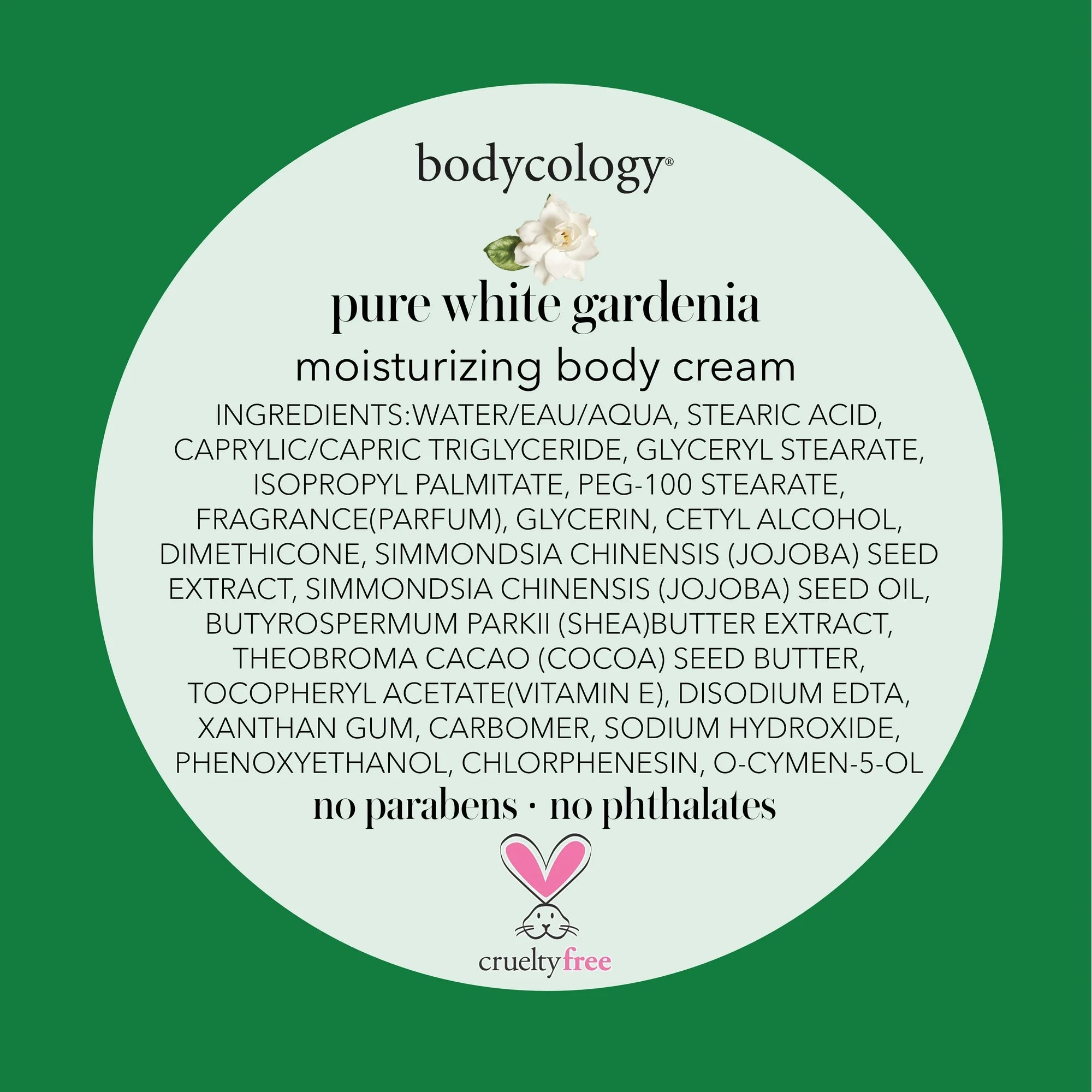 Bodycology Pure White Gardenia Body Cream 8oz