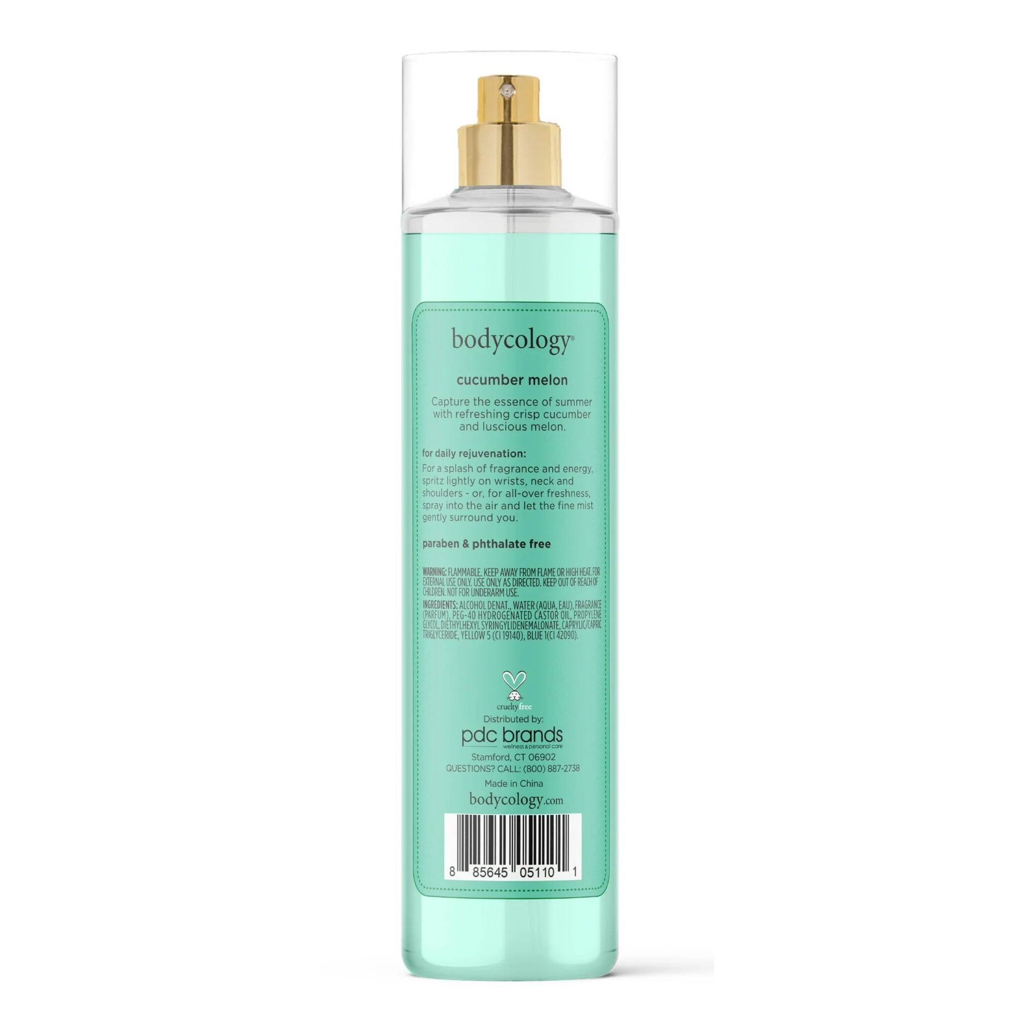 Bodycology Cucumber Melon Fragrance Mist8 oz