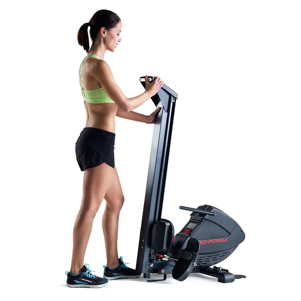 ProForm 440R Folding Rower – Home Rowing Machine with 8 Resistance Levels