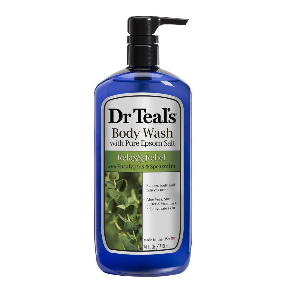 Dr. Teals Relax And Relief Ultra Moisturizing Body Wash With Eucalyptus Spearmint - 24 Oz
