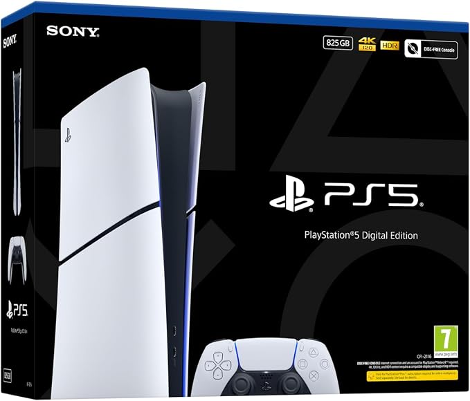 Sony Playstation 5 825GB 4K Digital Edition Console
