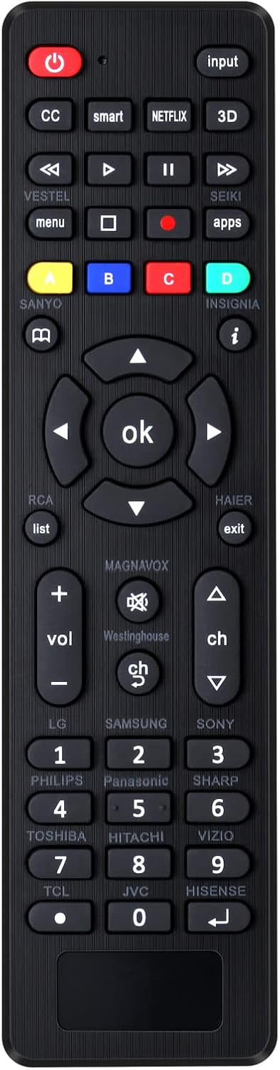 Pairtty Universal TV Remote