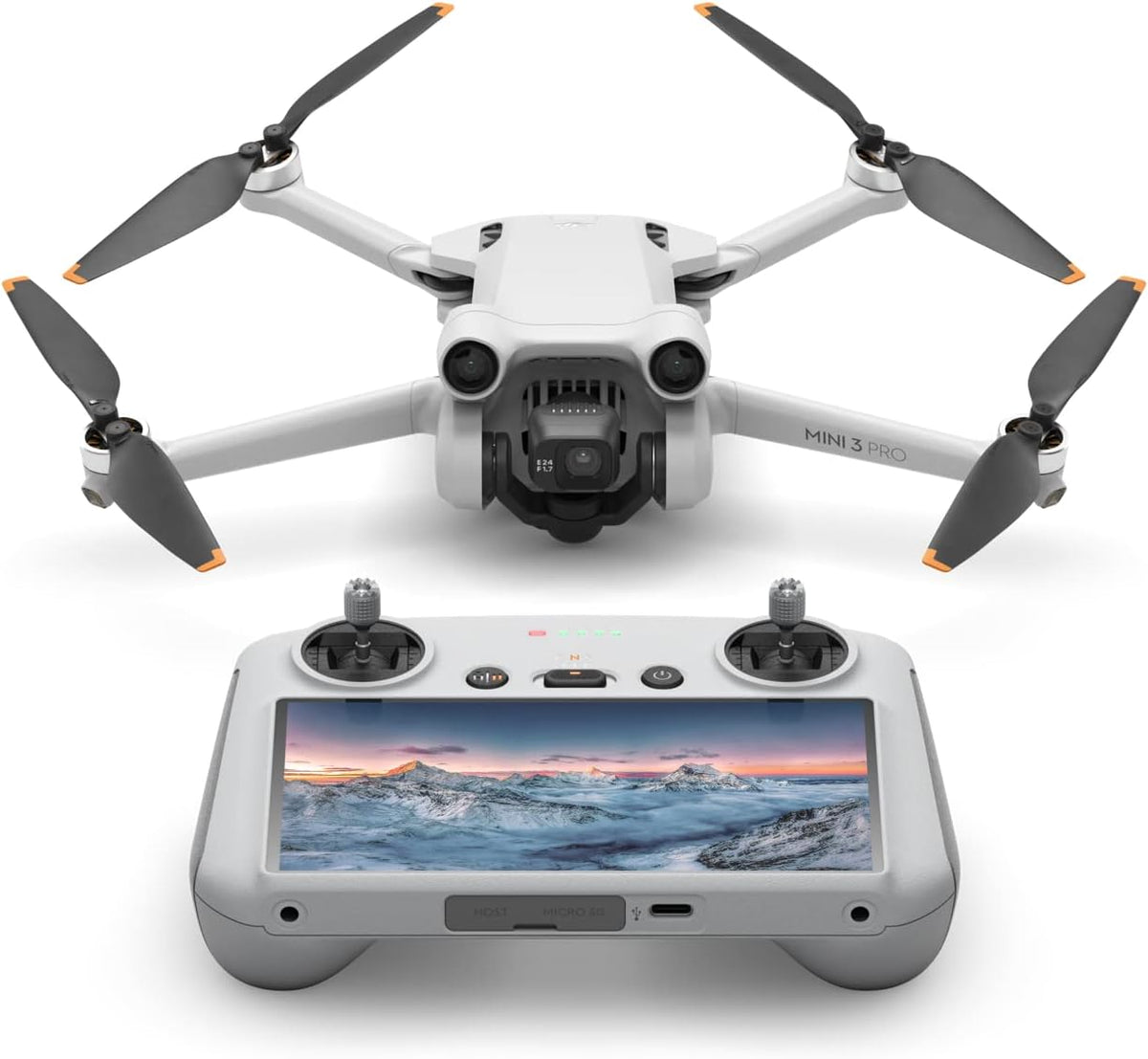 DJI Mini 3 (DJI RC) Lightweight Foldable Camera Drone