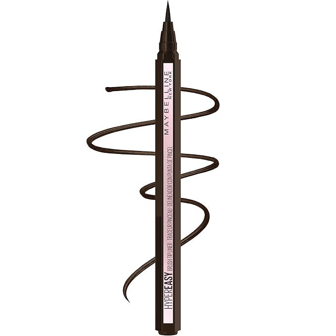 Maybelline New York Hyper Easy Liquid Pen No-Skip Waterproof Eyeliner – 810 Brown (Pitch Brown)