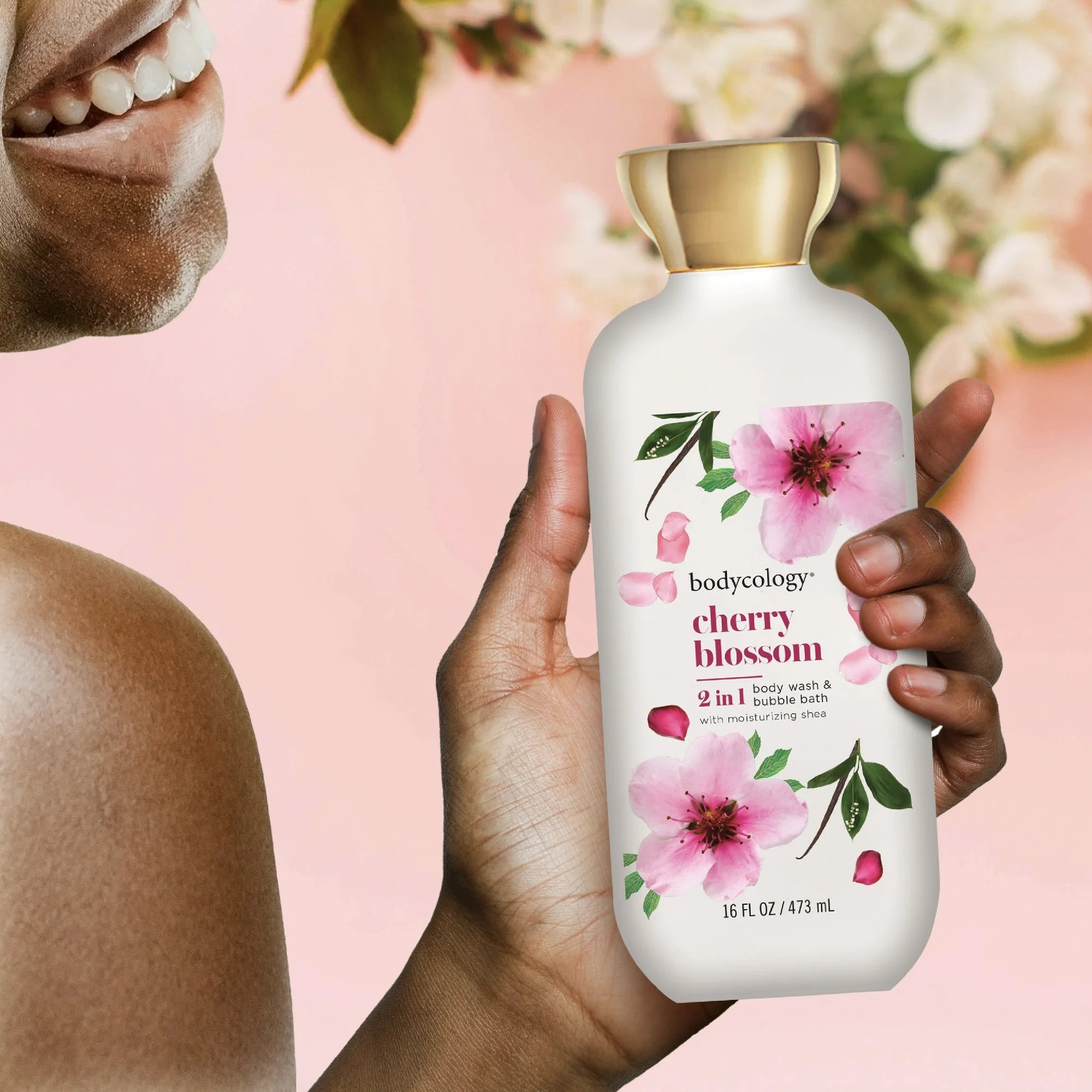 Bodycology Cherry Blossom 2in1 Body Wash 16oz