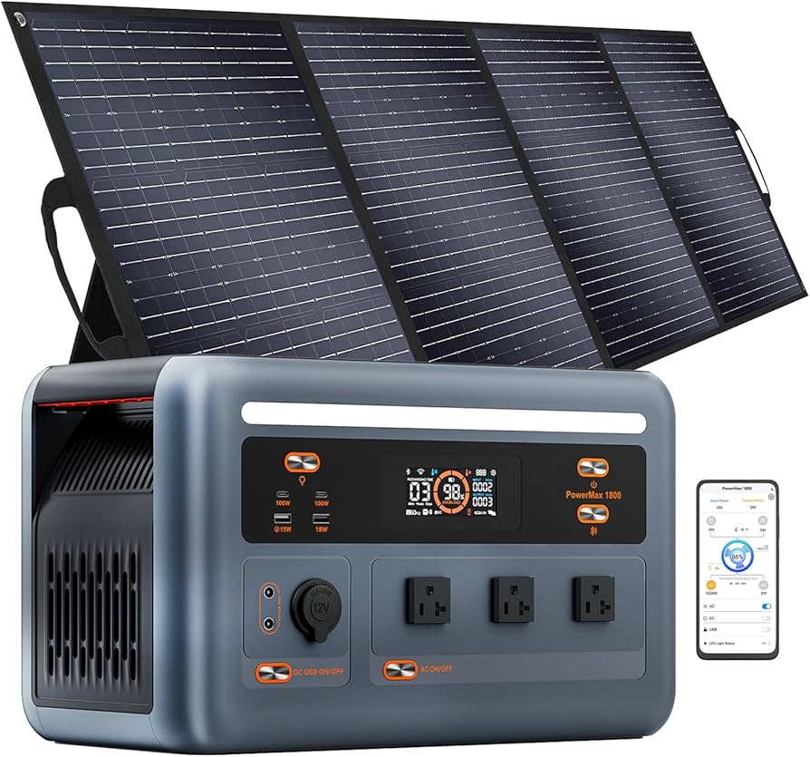OSCAL PowerMax 1800SE – 1800W Solar Power Station