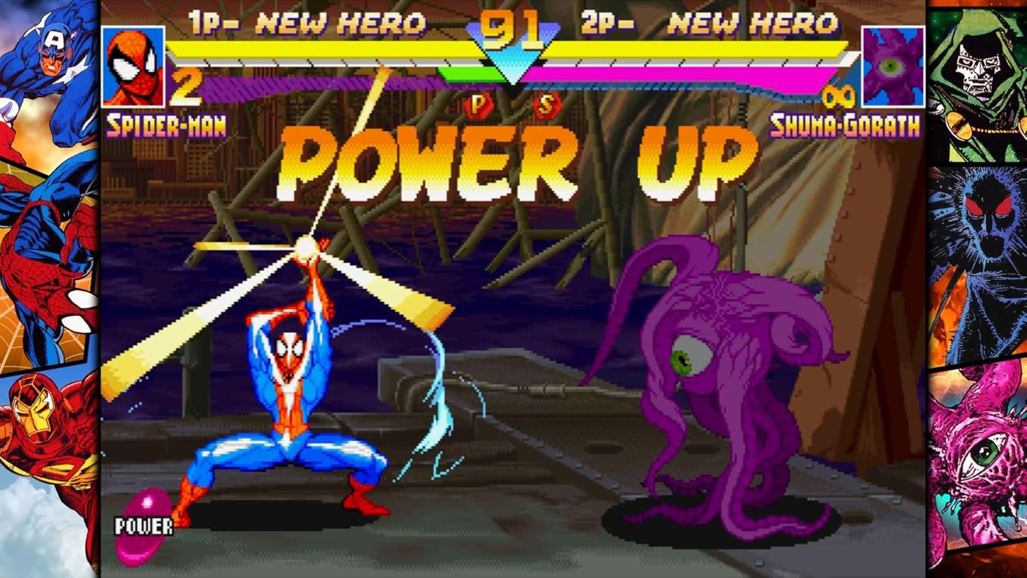 Sony PlayStation Marvel vs Capcom Fighting Collection Arcade Classics Game