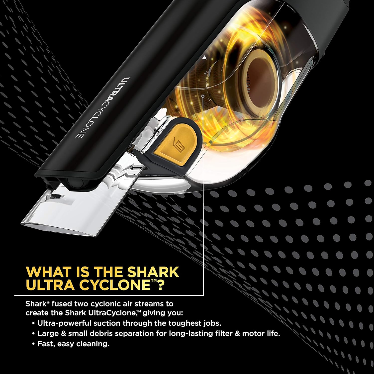 Shark UltraCyclone Pet Pro Plus Cordless Hand Vacuum – Powerful Handheld Vacuum for Pet Hair, Car, and Quick Cleanups