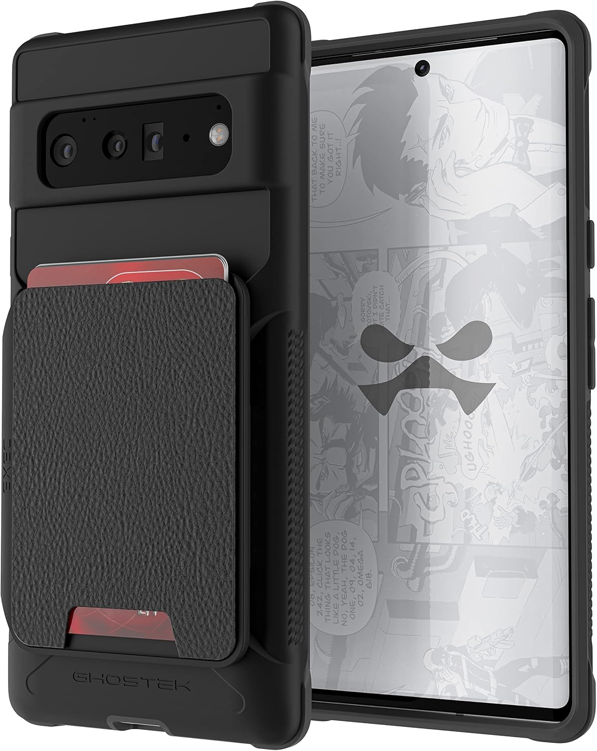 Ghostek EXEC 4th Gen Case for Google Pixel 6 Pro – Magnetic Wallet Card Holder Protective Cover