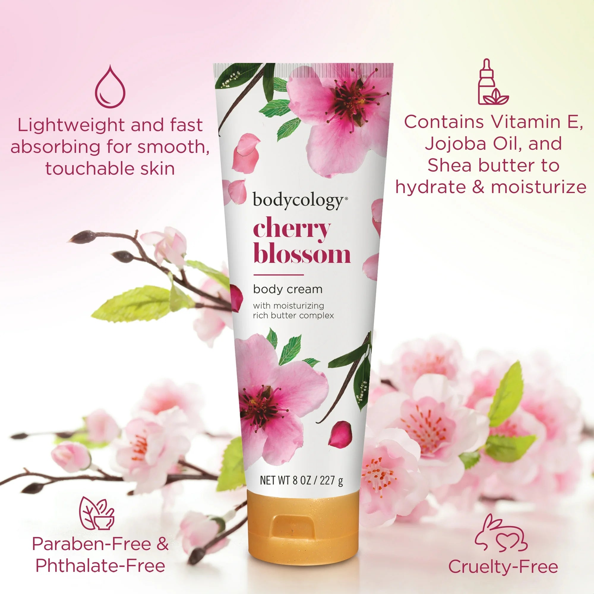 Bodycology Cherry Blossom Hand Cream 2OZ