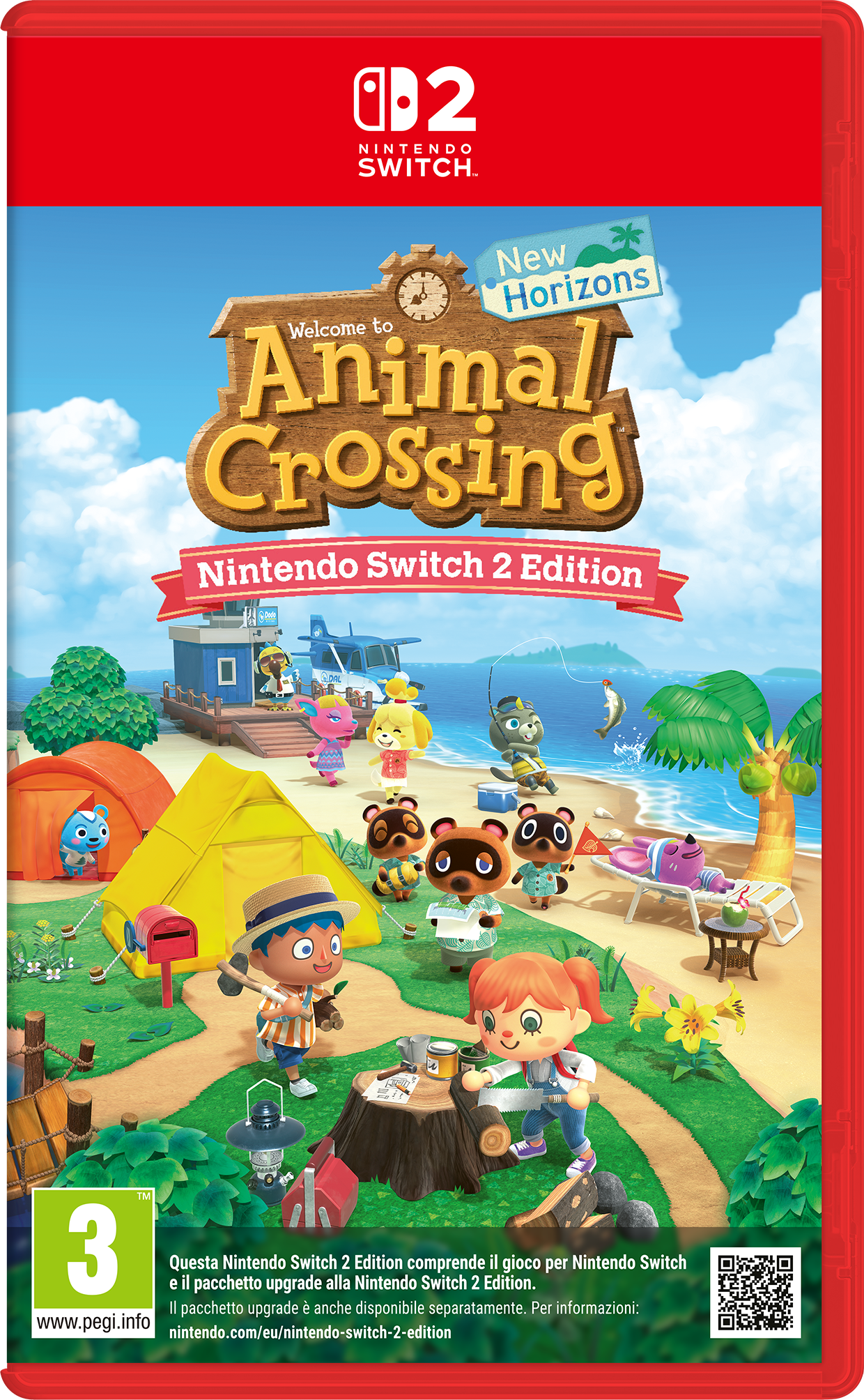 Nintendo Switch 2 Animal Crossing New Horizons – Cozy Island Life Simulation Game with Enhanced Features