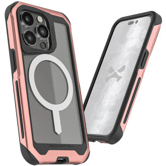 ghostek iPhone 14 PRO Protective Metal MagSafe Cases — ATOMIC slim