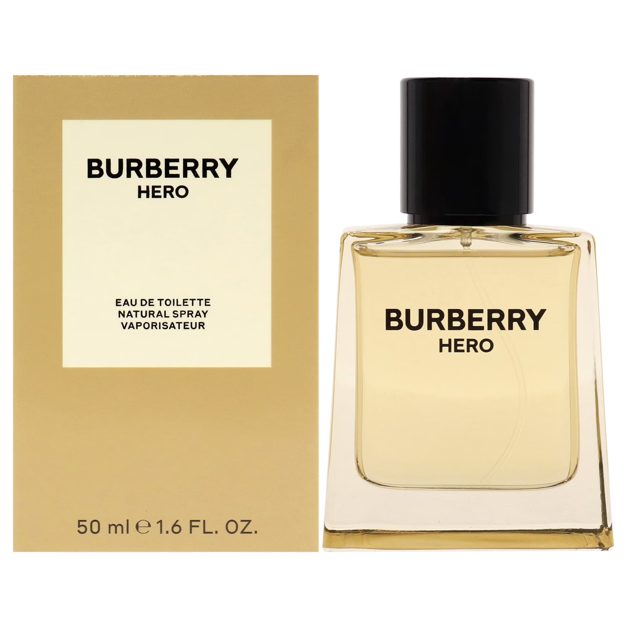 Burberry Hero EDT Spray 100ml – Fresh Woody Spicy Men’s Perfume with Bergamot & Cedarwood