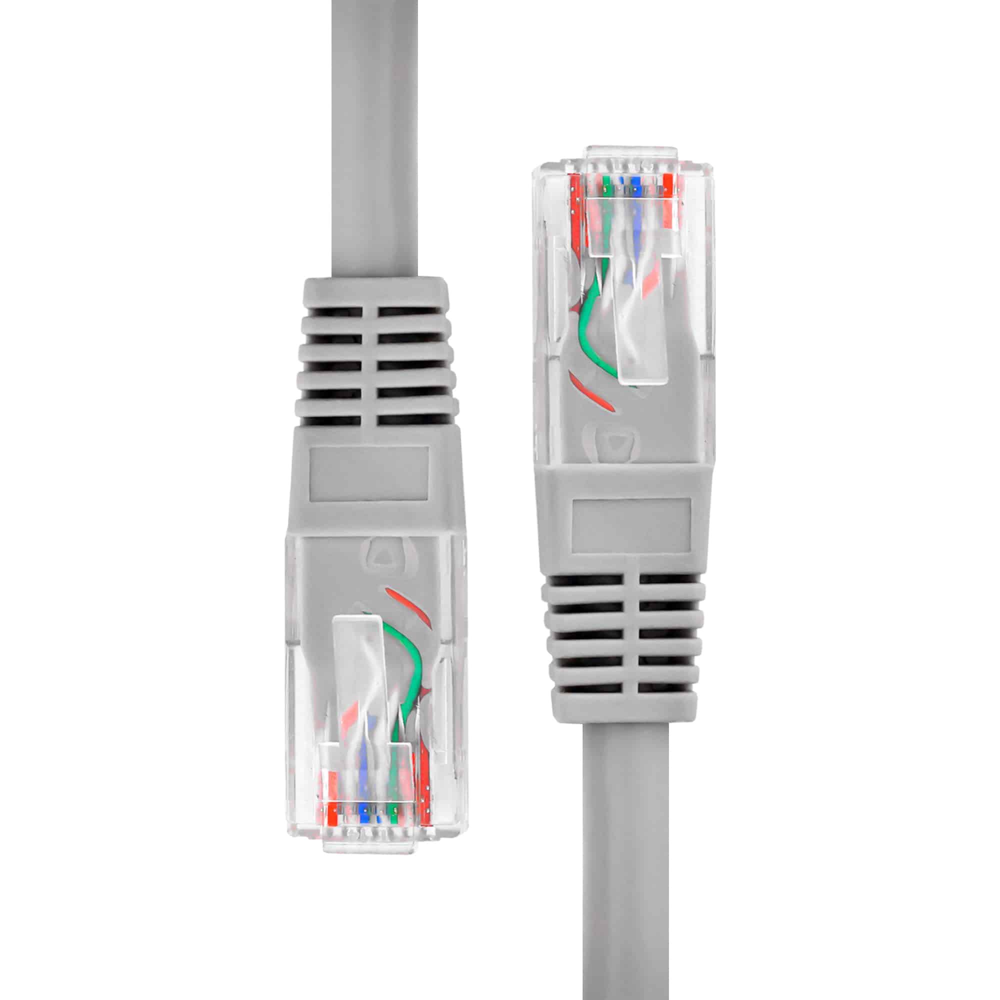Unno Tekno Cat6 Ethernet Patch Cord 3ft CB4303GY High Speed LAN Cable
