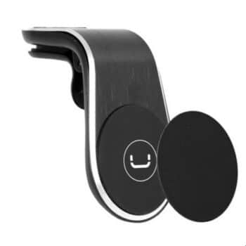 Unno Tekno Cell Phone Holder with Magnet for Air Vent CH3003BK Car Mount