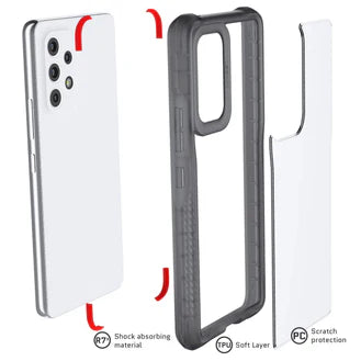 Ghostek COVERT 6th Gen Smoke Case for Samsung Galaxy A53 5G – Shockproof Protective Cover
