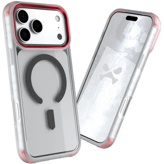 Ghostek COVERT Smoke MagSafe Case for iPhone 17 Pro – Clear Shockproof Protective Cover
