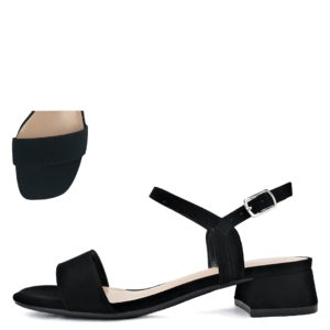 Soda Episode Black NBPU Dress Sandal