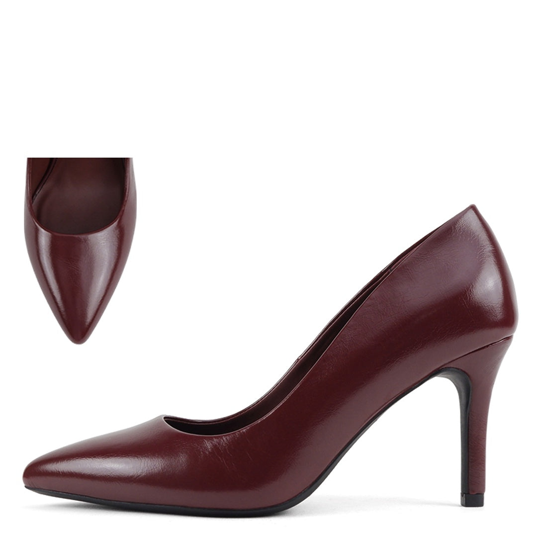 Soda Florian Brown PU Women Dress Shoes