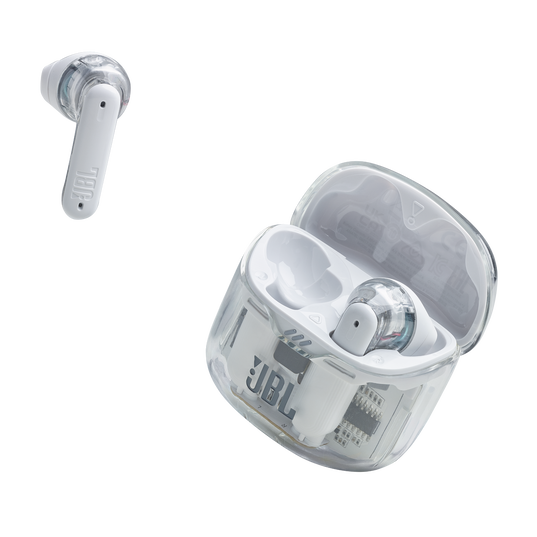 JBL Tune Flex Headphones (White) (JBLTFLEXGWHTAM)