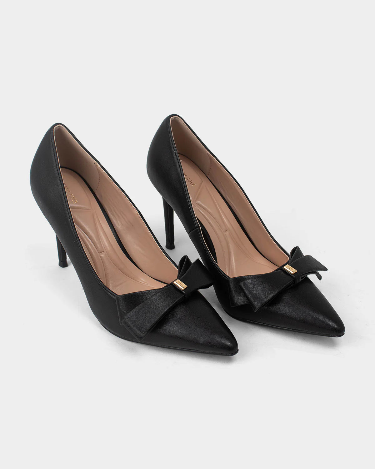 Kenneth Cole Julian Bow Pump KWS5074AM Black Women’s Pointed Toe Heels
