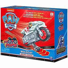 Paw Patrol Wildcat Moto Pups Vehicle and Figure Deluxe
