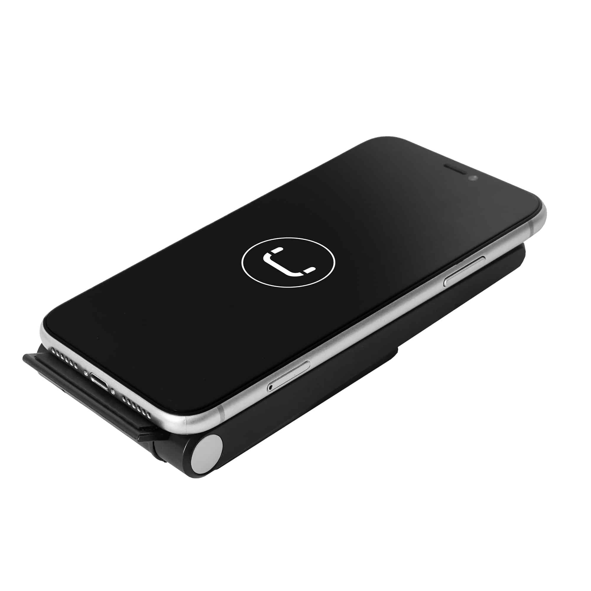 Unno Tekno Wireless Charging Stand 15W PW5113BK Fast Charge Foldable Phone Stand