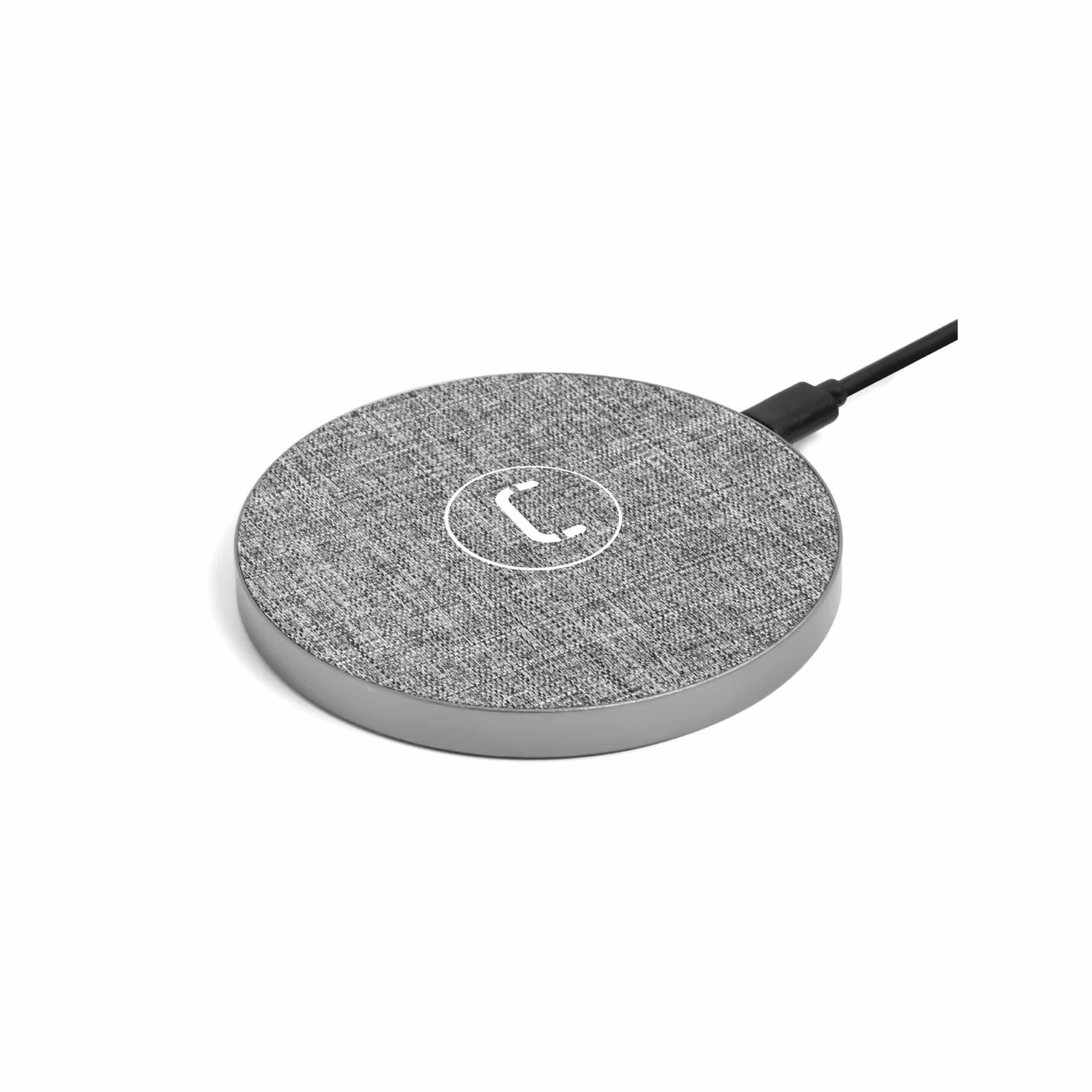 Unno Tekno ChargePro 15W Wireless Charging Puck PW5117BK Fast Qi Charging Pad