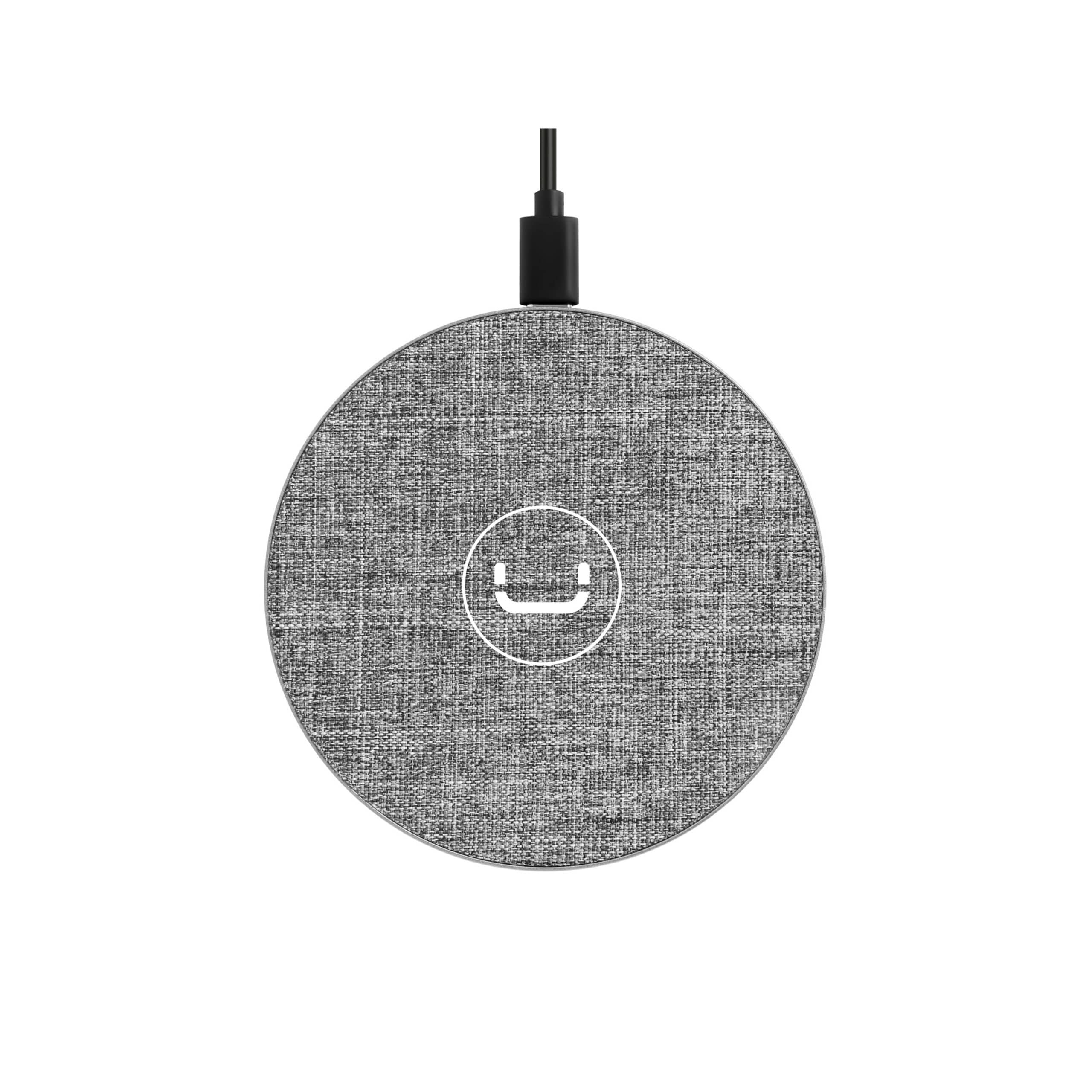 Unno Tekno ChargePro 15W Wireless Charging Puck PW5117BK Fast Qi Charging Pad