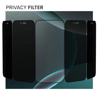 Ghostek iPhone 17 Pro Privacy Tempered Glass Screen Protector 2-Pack – Anti-Spy HD Protection
