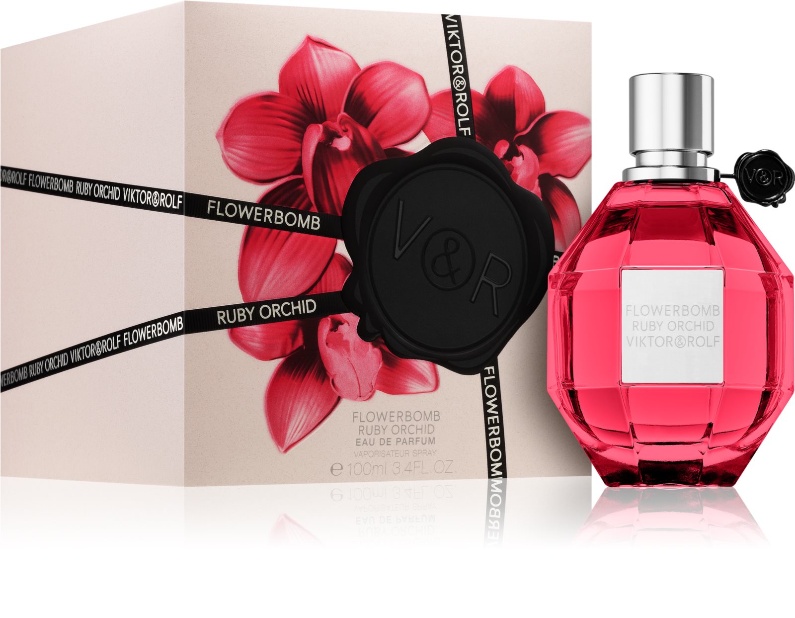 Viktor & Rolf Flowerbomb Ruby Orchid EDP 100ml for Women – Sweet Floral Vanilla Perfume