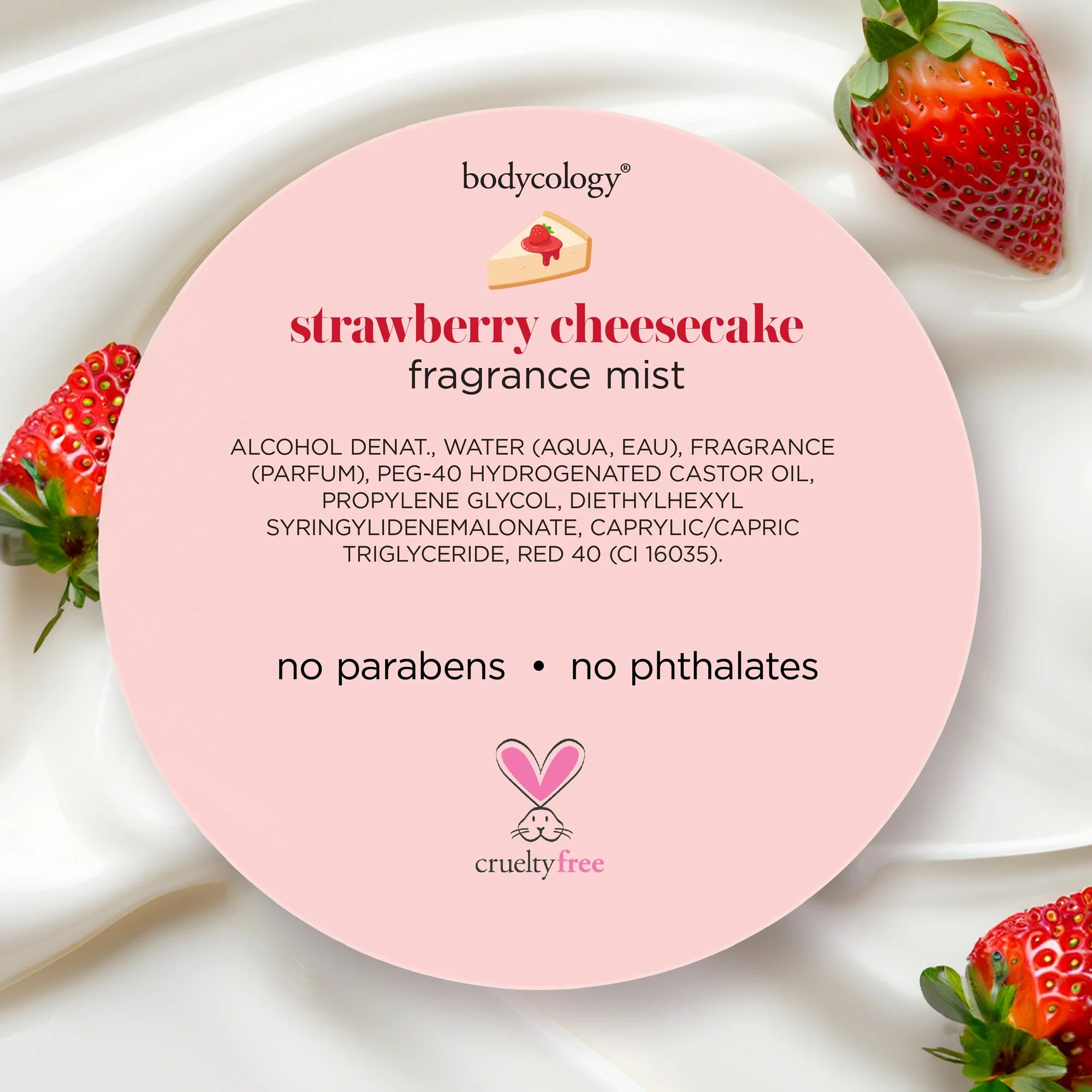 Bodycology Strawberry Cheesecake Body Mist 8oz
