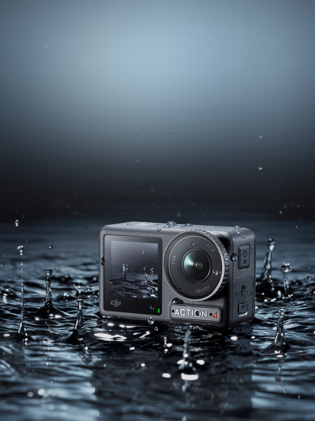 DJI Osmo Action 4 Standard Combo – 4K Waterproof Action Camera with Stabilization