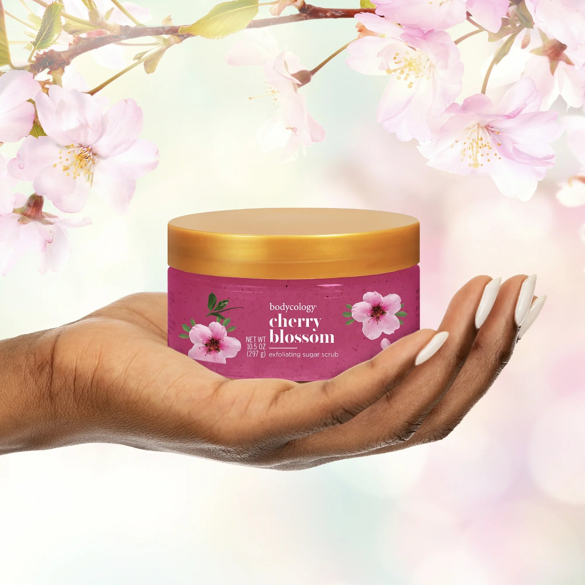 Bodycology Cherry Blossom Sugar Scrub10.5 oz