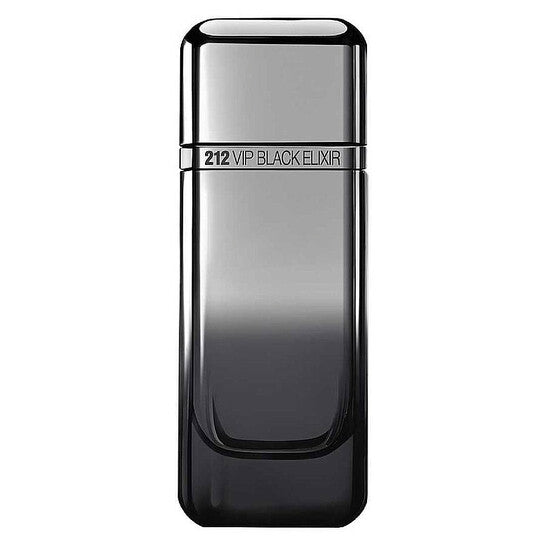 Carolina Herrera 212 VIP Black Elixir EDP Spray for Men Amber Aromatic Intense Fragrance