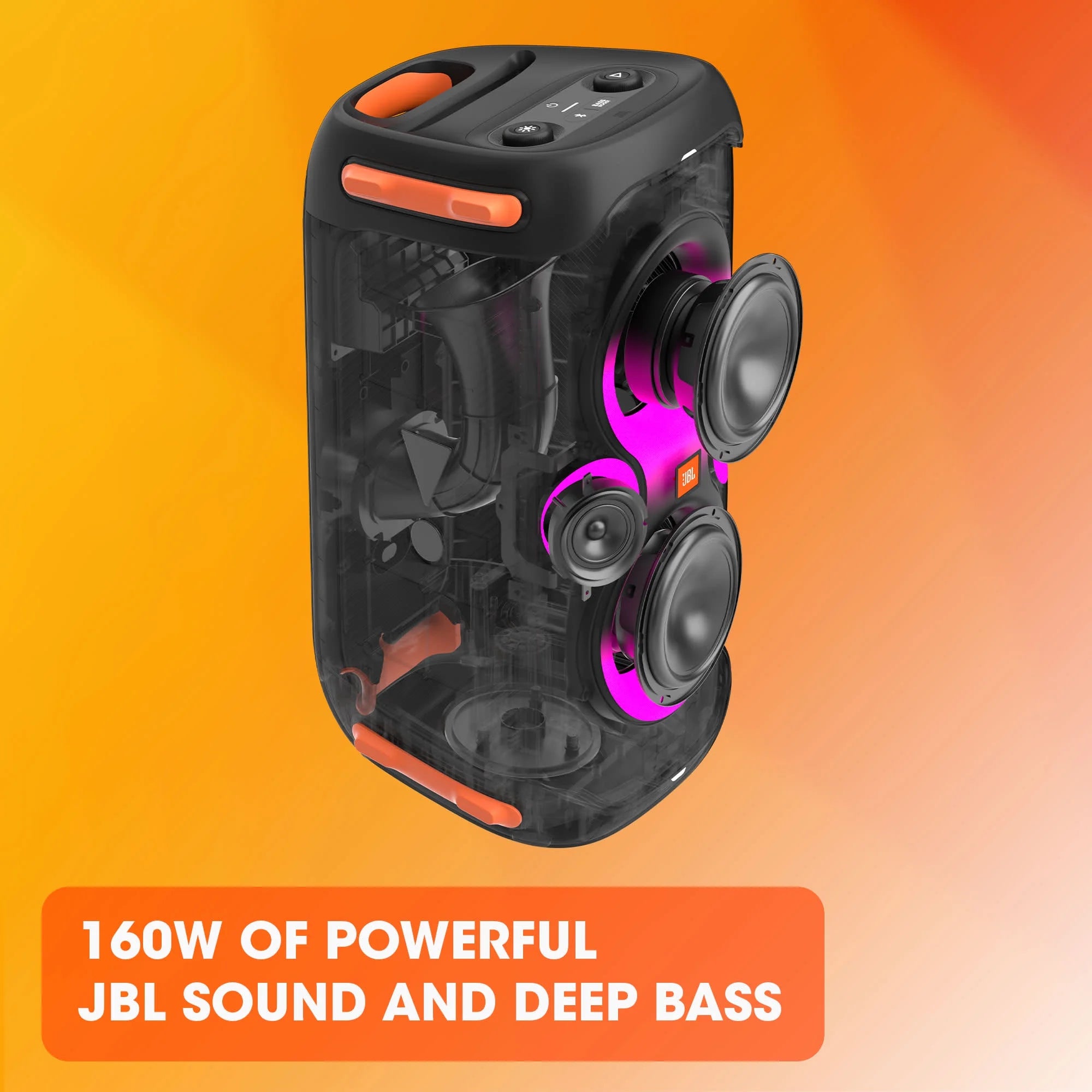 JBL PartyBox 110 Portable Party Speaker (JBLPARTYBOX110AM)