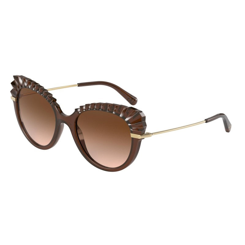 Dolce & Gabbana 0DG6135 315913 Women Transparent Brown Sunglass