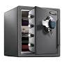 SentrySafe SFW123GDC Fire-Resistant Safe and Water-Resistant Safe with Digital Keypad & Keys 1.23 Cu. ft.