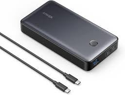 Anker 537 Black 24000mAh , 3-Port, 65W Power Bank (A1379H11-1)
