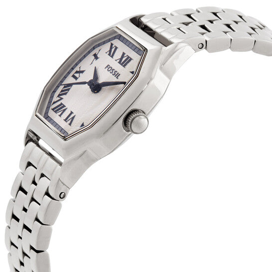 Fossil Women HARLOW Cream Analog Watch SKU-ID ES5363