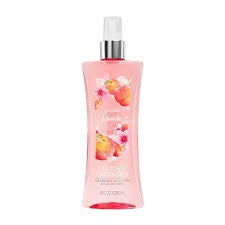Body Fantasies Sugar Peach Fragrance Body Spray -8oz