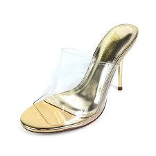 Liliana Maribel-1 Pointed Toe Clear Heels