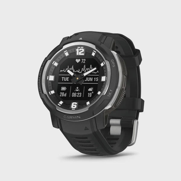 Garmin Instinct Crossover Smartwatch Black (010-02730-03)