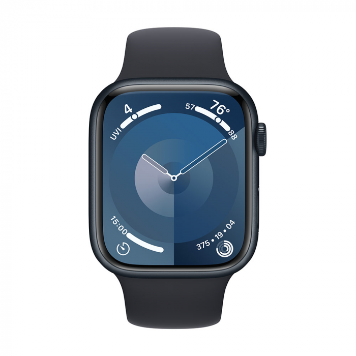 Apple Watch Series 9 45mm Aluminum Case Midnight