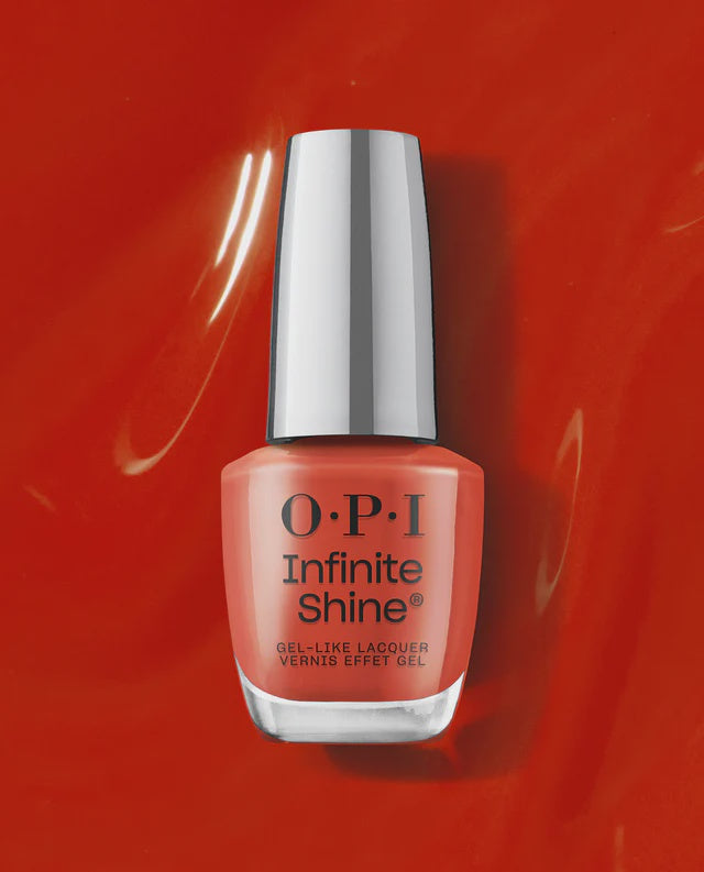OPI Infinite Shine Knock 'Em Red 15ml