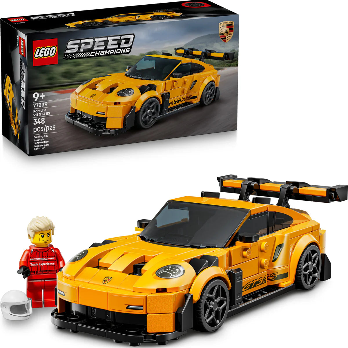 LEGO Speed Champions Porsche 911 GT3 RS Super Car Toy - 77239