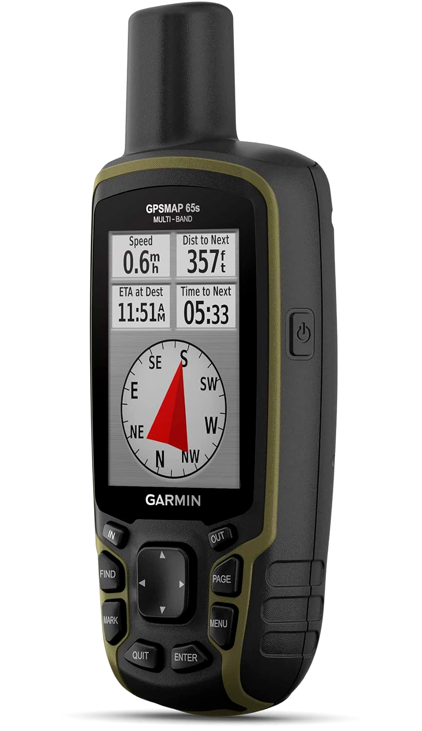 Garmin GPSMAP 65 GPS Tracker Personal 16 GB Black (010-02451-00)